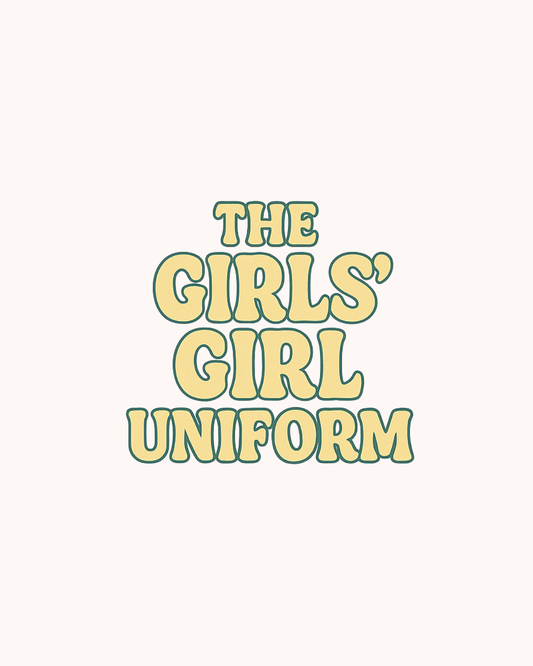 The Girls' Girl Uniform Sticker