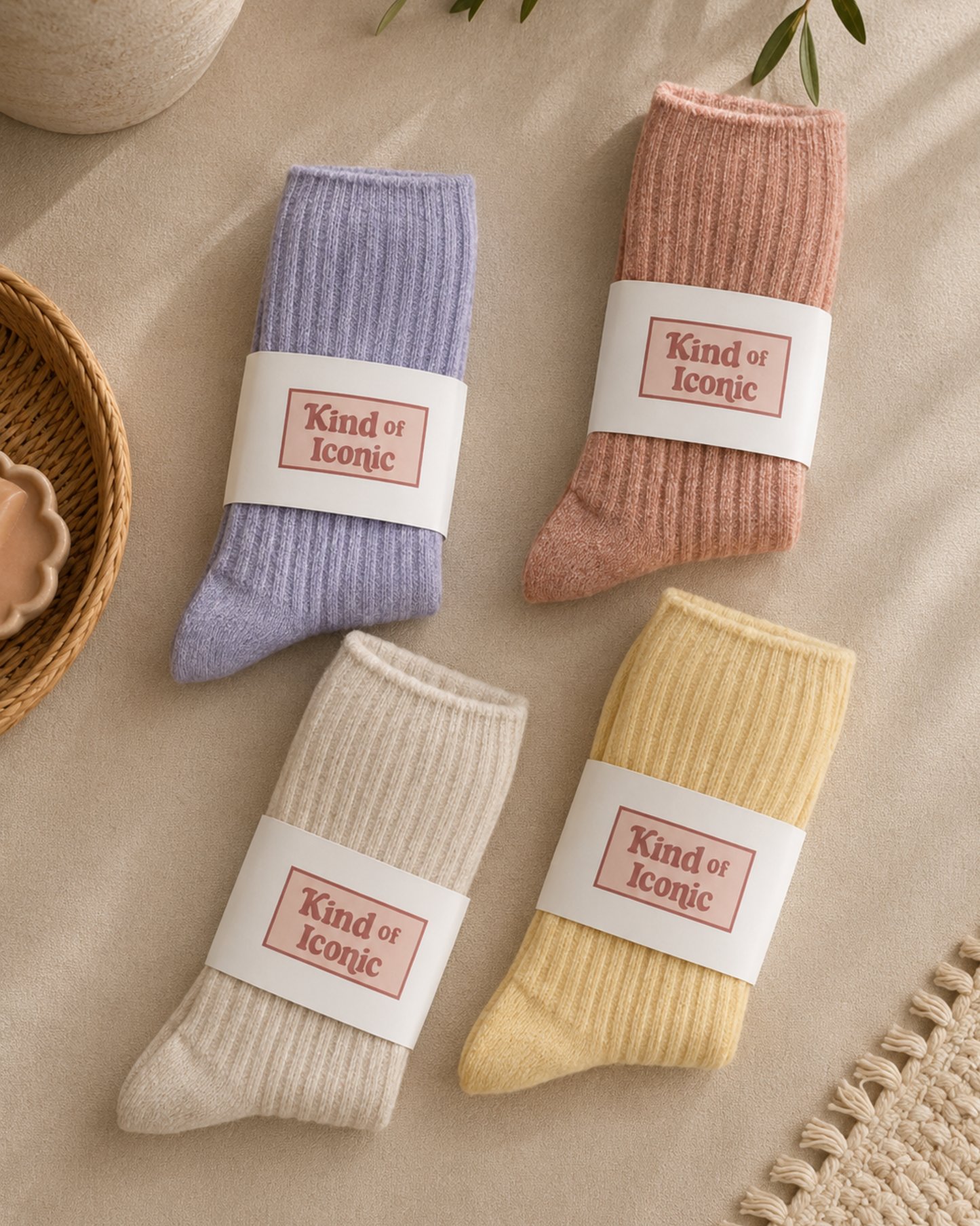 Wool Crew Socks