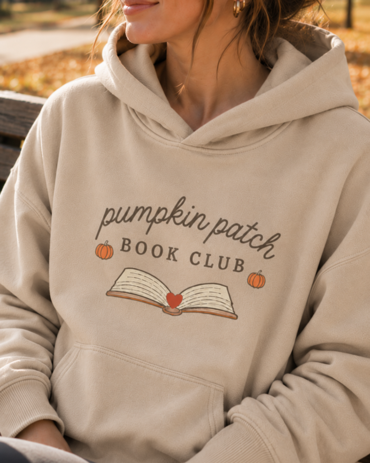 Pumpkin Patch Book Club Hoodie